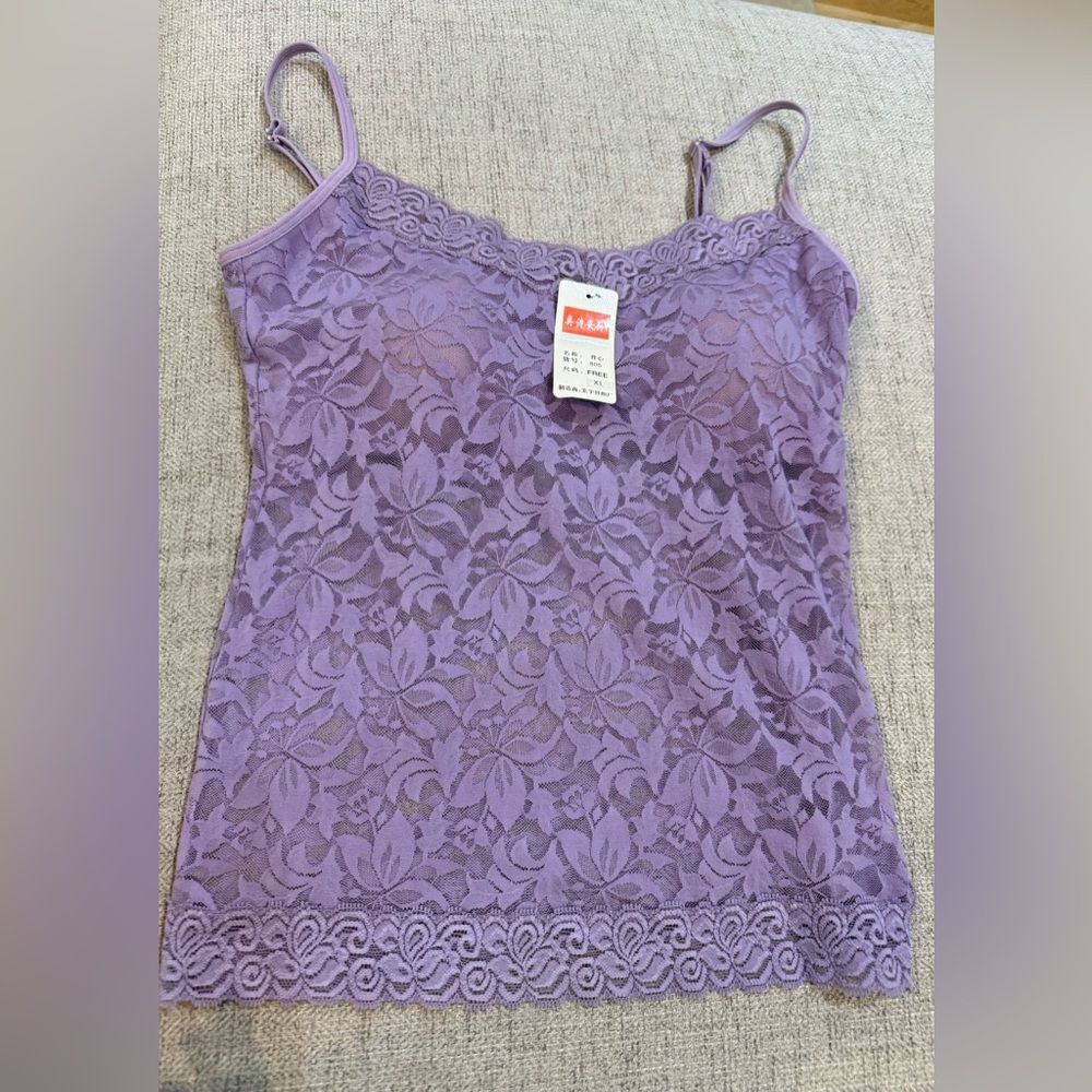 Beautiful Lavender Lace Camisole size 4